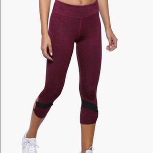 Active Marled Capri Leggings
